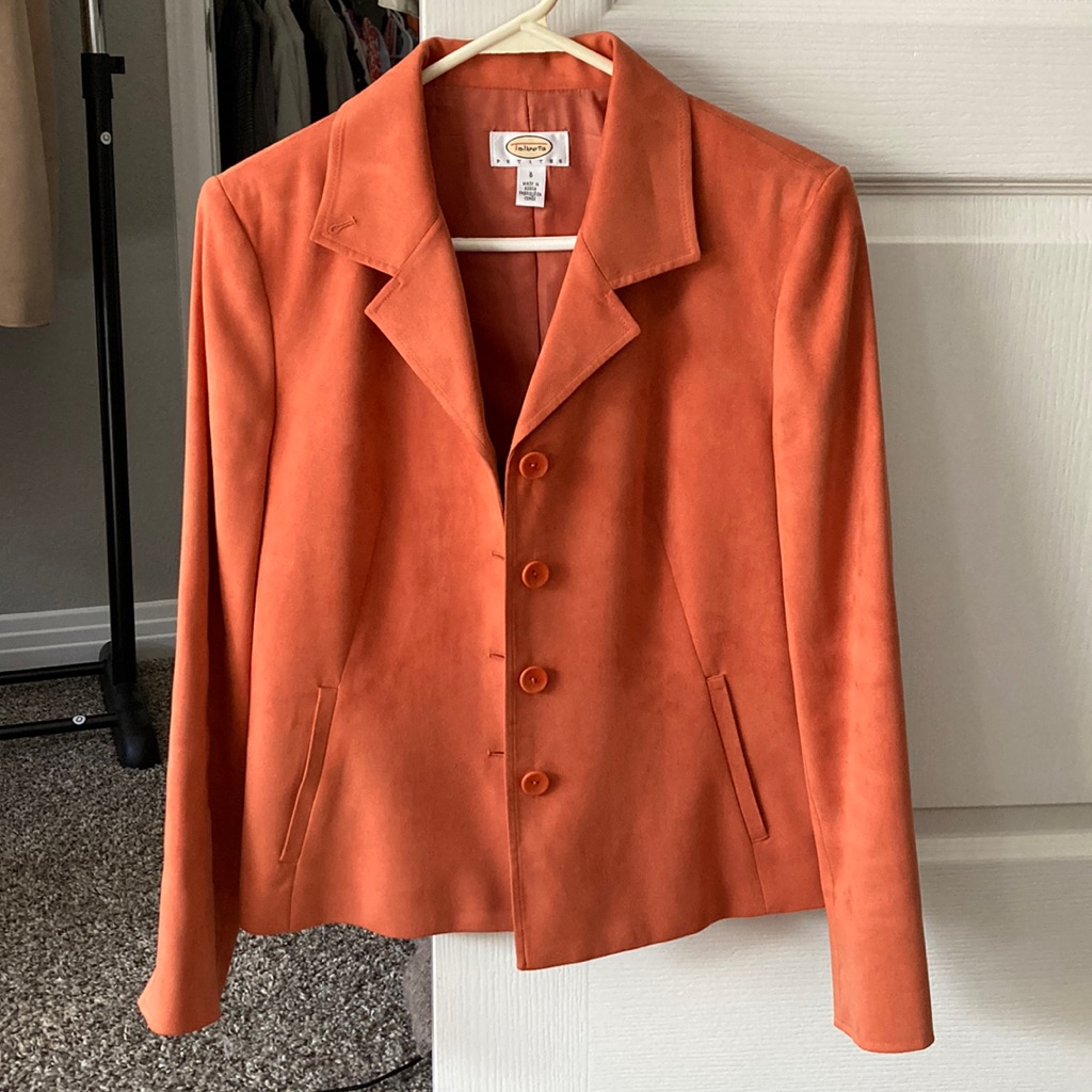 Orange Blazer/Jacket